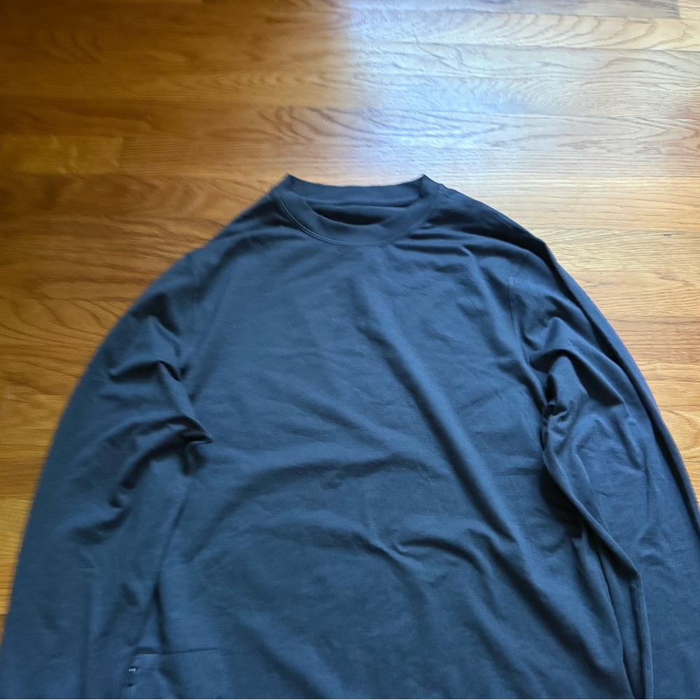 Vuori Ponto Performance Crew Men’s Large Azure Heather - Picture 3 of 7